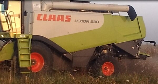 CLAAS Lexion 530 u radu LEXION 530,DOLOVO SL.78JPG